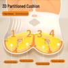 HEZHENG Lumbar Support Massage Cushion CN plug (adapter included)