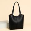 Women's New Simple and Atmospheric Soft Leather Shoulder Tote Bag with Large Capacity and Temperament for Commuting Crossbody Women's Bag