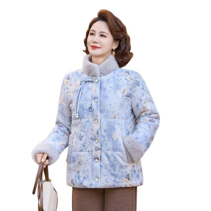 Winter new cotton-padded clothes women's cotton-padded jackets piled and thickened cotton-padded jackets women's