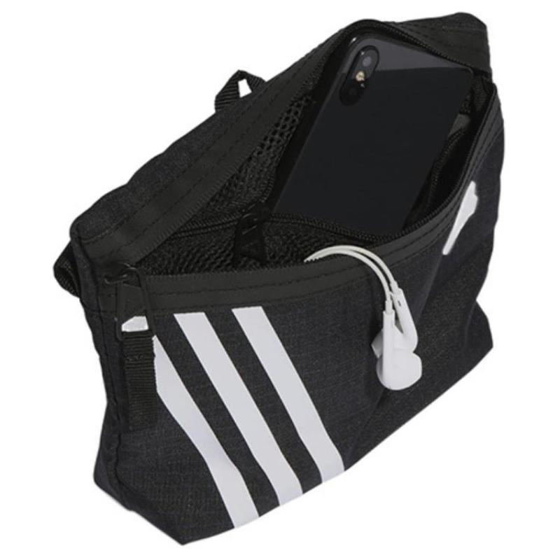 Adidas Polyester Shoulder Bag, Crossbody Bag Regular Unisex Black Adidas HT4765
