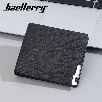 Men Short Wallets Vintage Design Business Card Holder Fashion Cash Money Bags Pack Purse