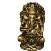 Elephant Buddha Statue Hindu Elephant God Statue Craft Desk Ornament Tabletop Decoration Figurine for Shelf Living Room Yard