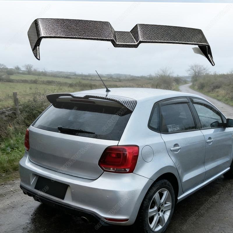 For VW Volkswagen Polo MK5 6R 6C 2009 2010 2011 2012 2013 2014 2015 2016 2017Oettinger Style Rear Trunk Wing Spoiler Car BodyKit
