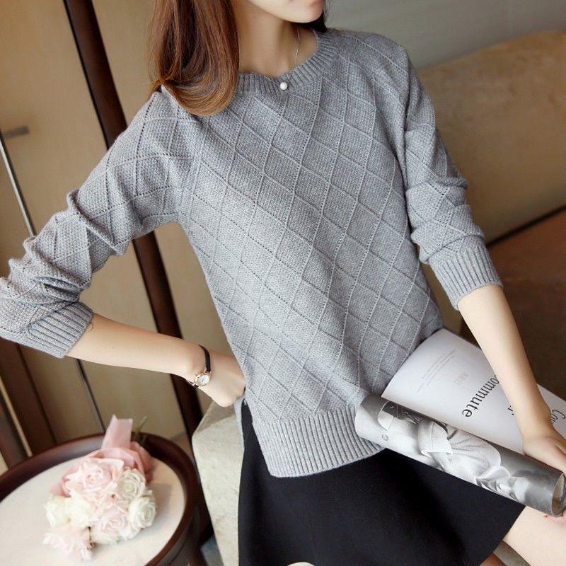Autumn/Winter Knitted Turtleneck Pullover Sweater with Textured Pattern