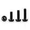 304 Stainless Steel Black Hex Socket Torx Screw, M2-M8 Round Head