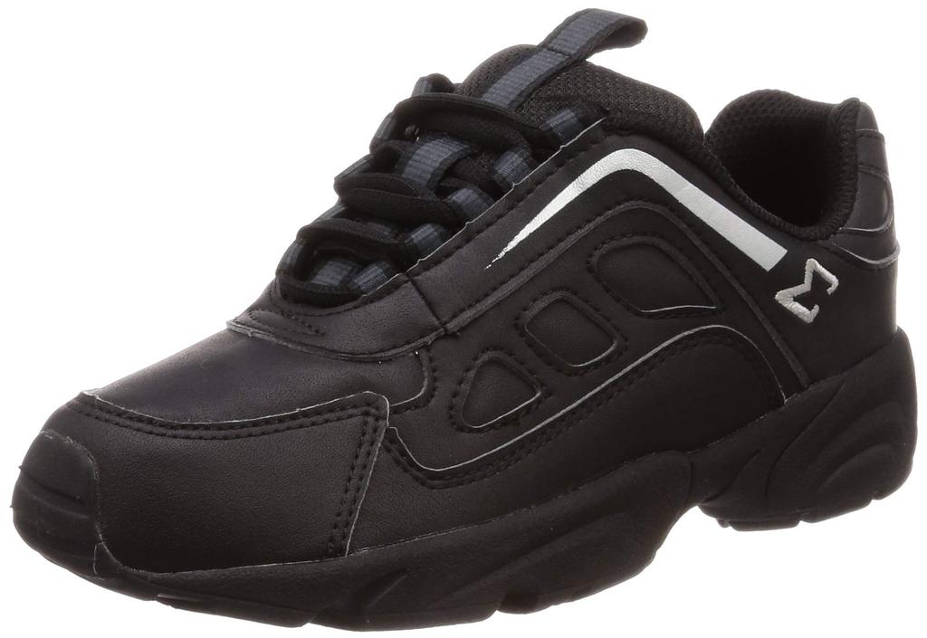MoonStar Men's and Women's Green Star Sigma 201 Light Work Shoes, Recycled and Earth-Friendly, Black, Size 25.5 Cm, 4E
