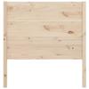 VidaXL Headboard 106x4x100 Cm Solid Pine Wood 818705