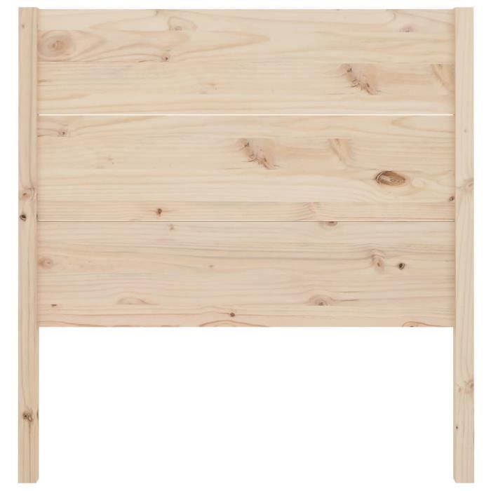 VidaXL Headboard 96x4x100 Cm Solid Pine Wood 818700