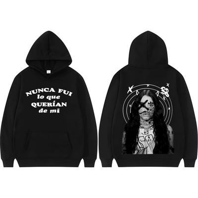 Sängerin Lali Esposito Estadio Velez Grafik Hoodie Mode Ästhetik Mode Sweatshirts Herren Damen Hip Hop Punk Übergroße Hoodies