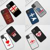 Georgia flag Casing Phone Cover for Apple iPhone 13 12 Mini XS 11 Pro Max 7 8 Plus + XR SE 2022 2020 SE3 Soft Case