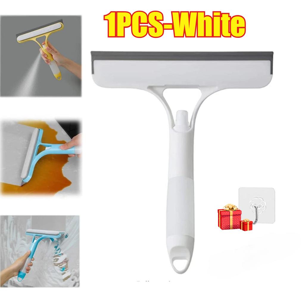 3-in-1 Silikon Glas Badezimmerreinigung Hand-Duschabzieher Wischer Spray Fensterwischer mit Düse Bewässerung Reinigung