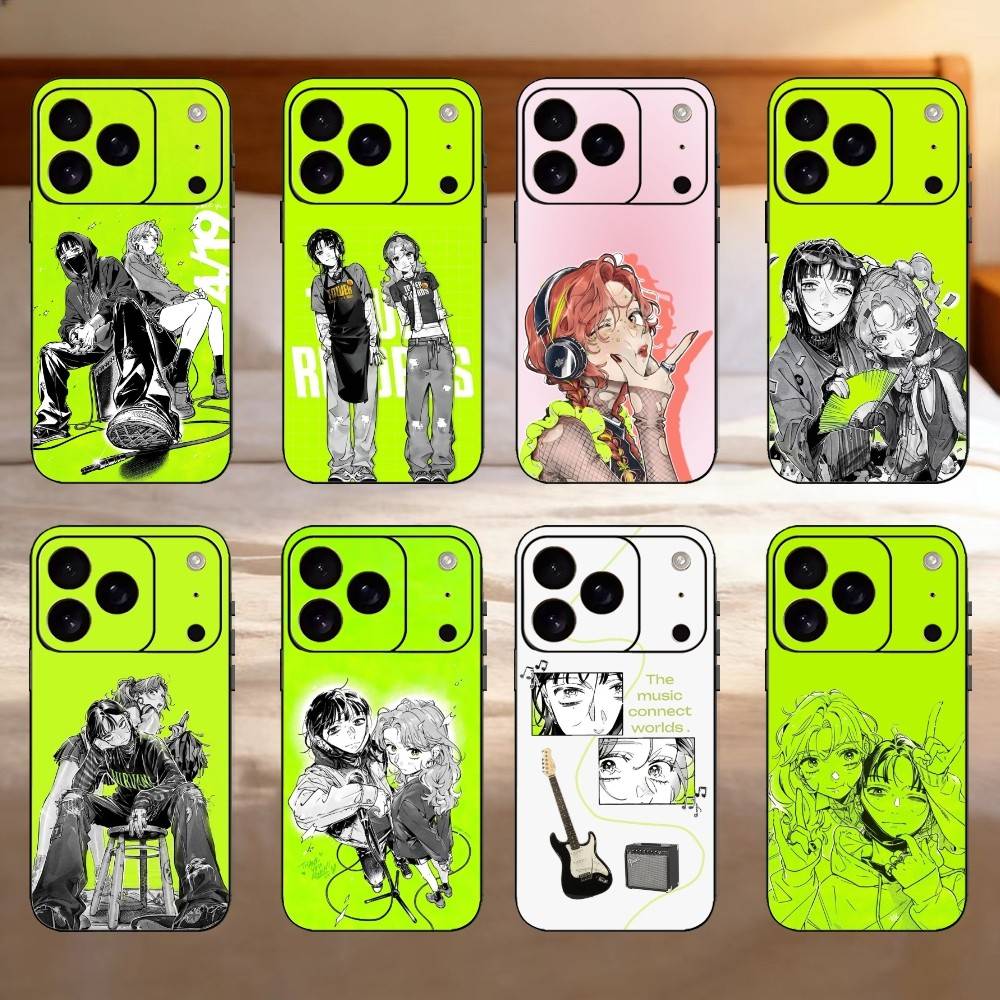 Aya Osawa Mitsuki Koga MitsuAya Phone Case Silicone black Soft For IPhone 17,16,15,14,13,12,11,SE,Plus Pro Max