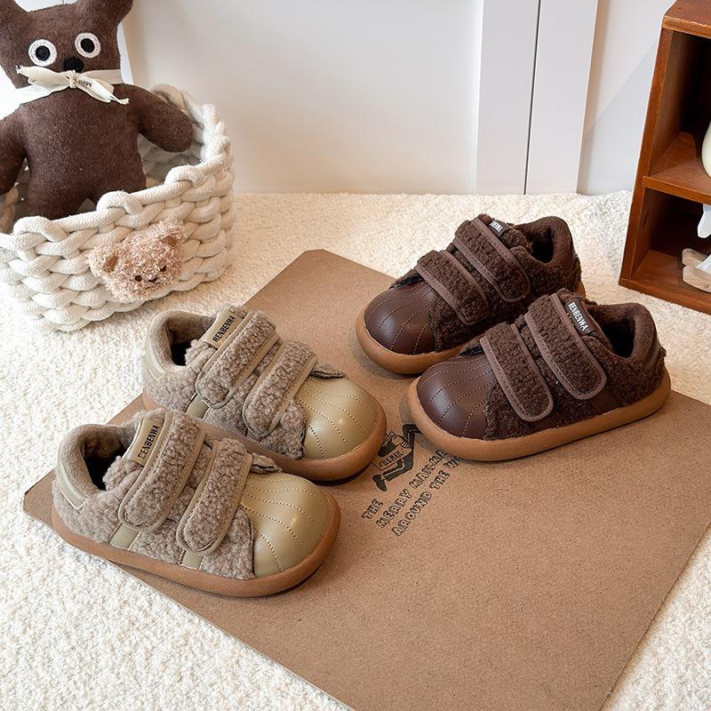 New Children's Winter Boots | Anti-Slip Warm Fashionable Style Fleece-Lined Shoes for Boys & Girls Casual Kids Shoes