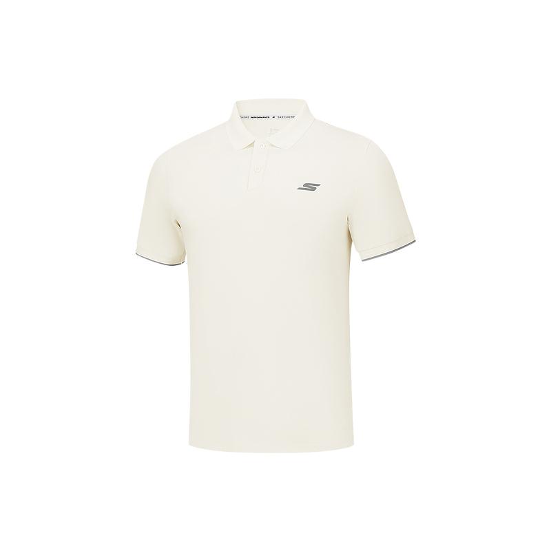 Мужская дышащая однотонная рубашка-поло Skechers tops P226M006-0074 S