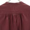 URBAN RESEARCH Silk Blend No Sleeve Gathered One Piece F Burgundy Women Used