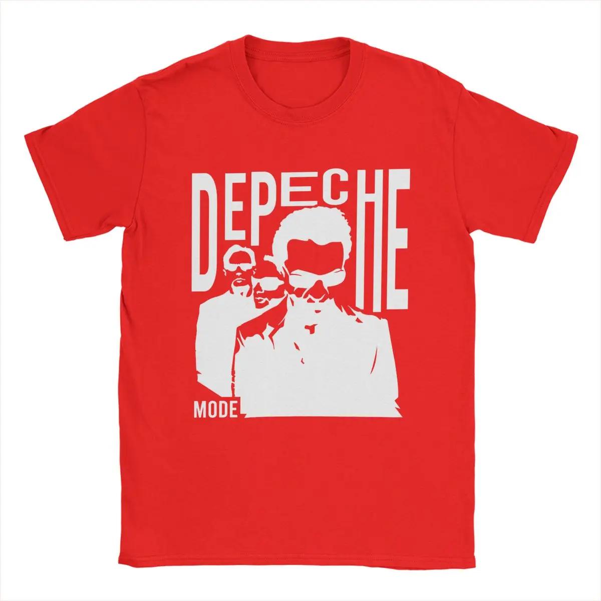 

Depeches Cool Modes Мужские футболки Креативные футболки Футболки с коротким рукавом и круглым вырезом Футболки из чистого хлопка Новое поступление Топы S