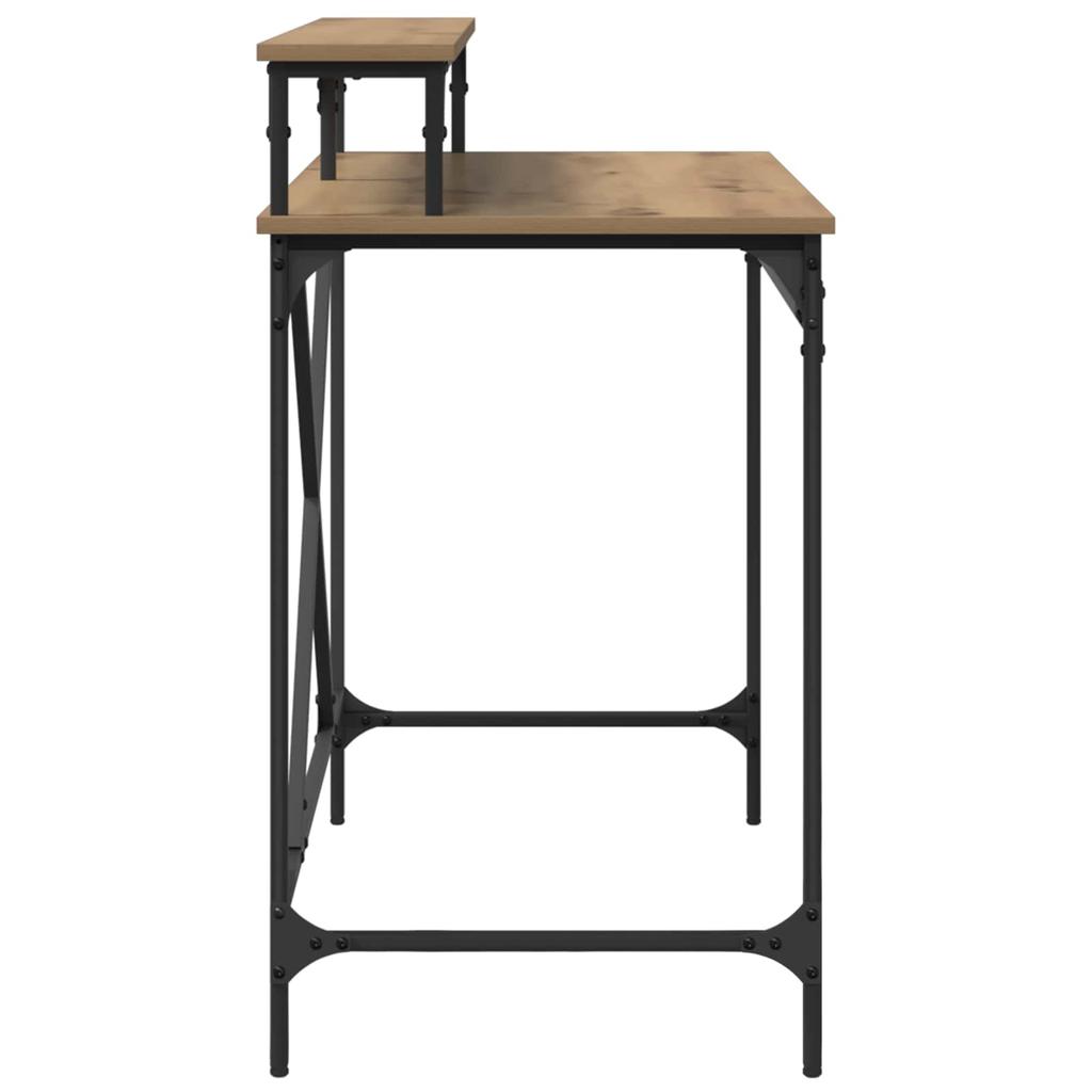 Artisan Oak Desk 100 x 50 x 90 cm Particleboard