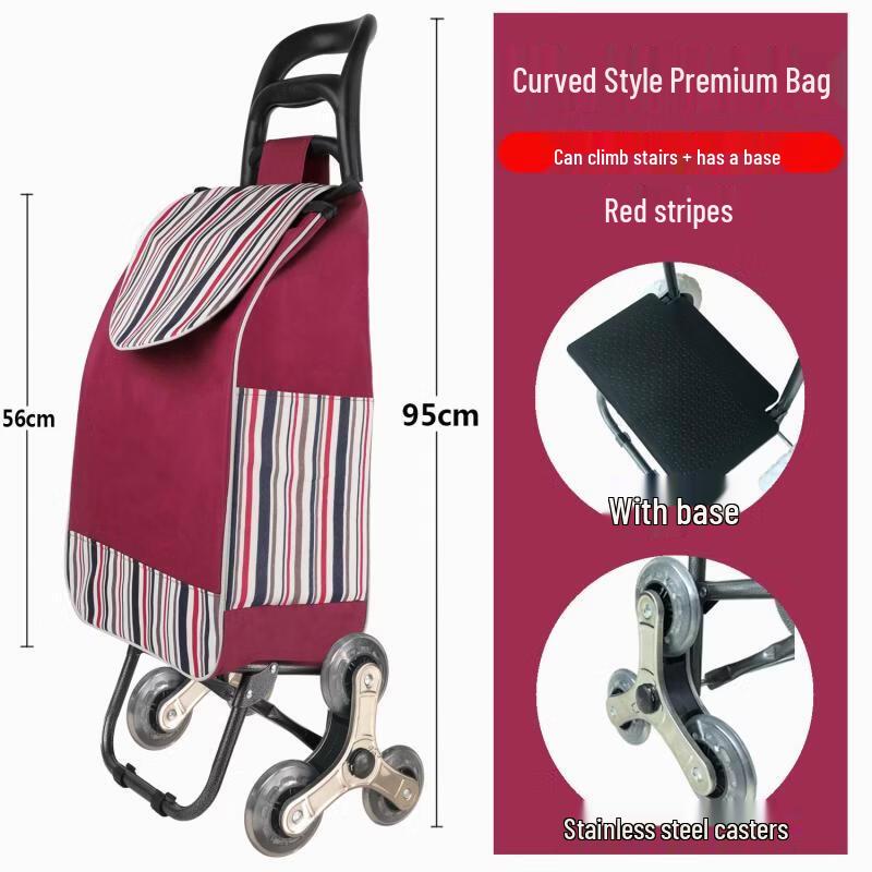 Chengyang Ultimate Foldable Stair Climbing Shopping Cart