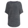 Shop   Women S 3 4 Sleeve KniT T ShirT Cubic paTTern boaT Neck Summer Gg Wkn 119