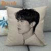 Custom Lee Dong Wook KPOP Pillowcase  Wedding Decorative Cotton Linen Pillow Case For Home Pillow Cover 45X45cm One Side