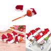 6Pcs Mini Santa Claus Hat Christmas Xmas Holiday Lollipop Top Topper Decor New
