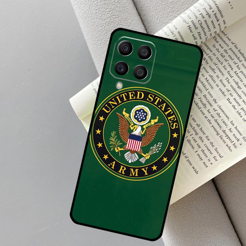U.S Army Flag For Samsung Galaxy M21 M33 M53 M13 M12 M32 M52 M11 M31 M35 M55 M15 M14 M34 M54 M06 M16 Case