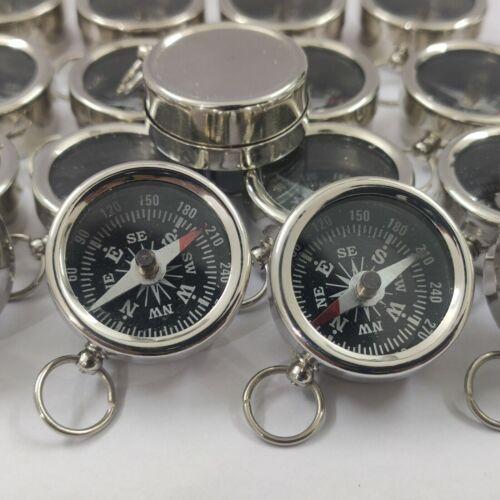 Antique Vintage Brass Compass 27mm LOT OF 15 Pcs Marine Collectible Gift