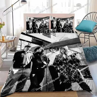 Singer S-sonics Y-youths Duvet Cover Set Home Style Bedding Soft Laundry Cotton Bed Student Dormitory Gift
