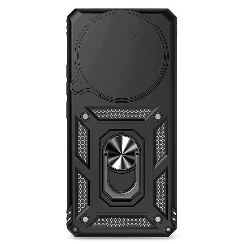 Custodia Armatura Antiurto Per Xiaomi Redmi Note 14 Pro 5G 4G Supporto Anello Magnetico Auto Copertura Scorrevole Obiettivo Fotocamera Per Redmi 14C Funda
