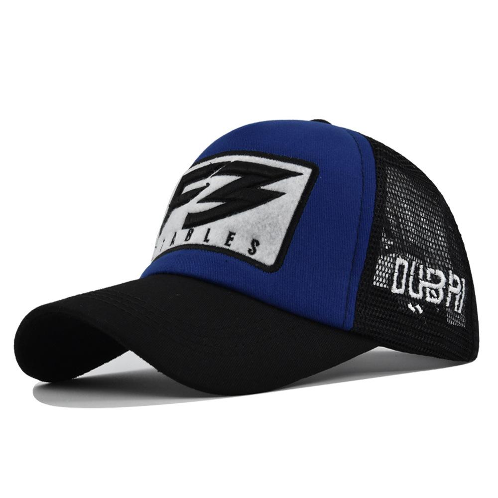Fashion New Mesh Trucker Caps Male Summer Cool Sun Hat Man Women Popular Baseball Cap Adjustable Cotton Hat Caps