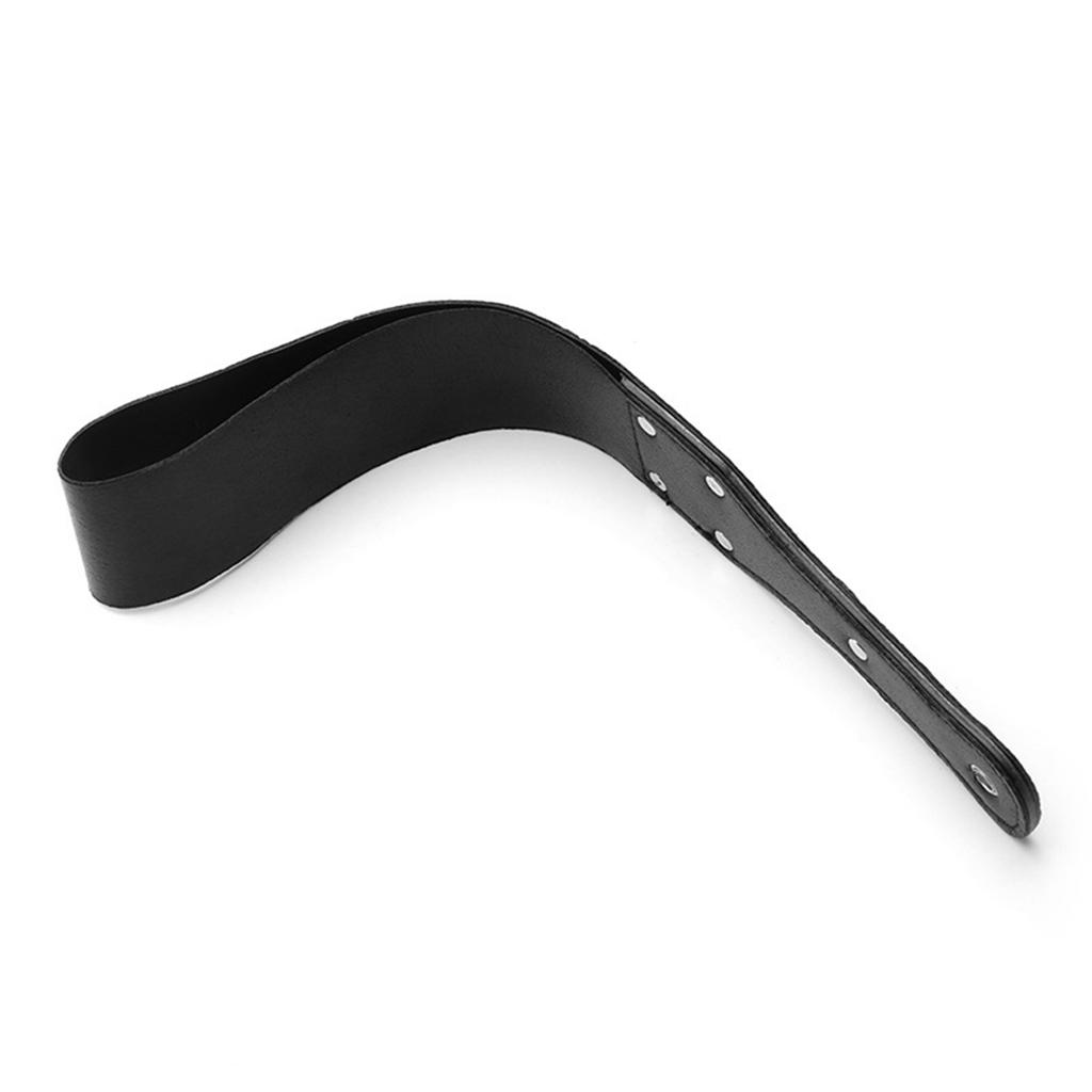 Harmless Slave Whip Wooden Handle Useful Woman Sex Game Flirting Flogger