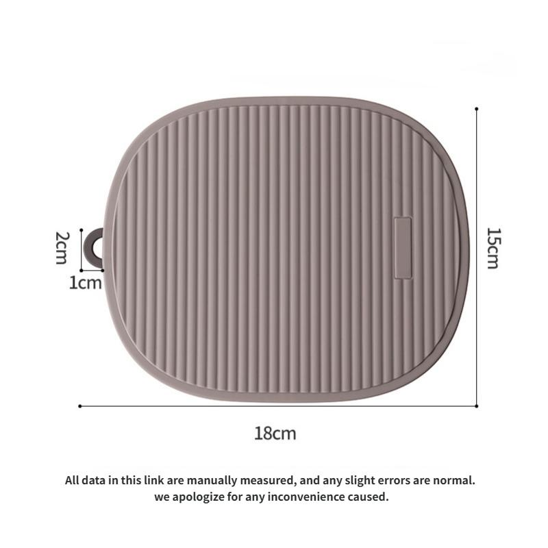 Silicone Trivet Mats Silicone Pot Holders for Hot Pots Pans Heat Resistant Counter Mats for Countertops Spoon Rest Coasters