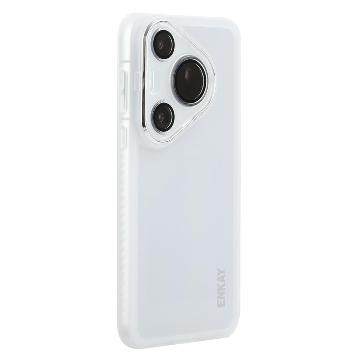 

ENKAY HAT PRINCE For Huawei Pura 70 Pro+/70 Pro Case Matte TPU Phone Cover with Lens Film B
