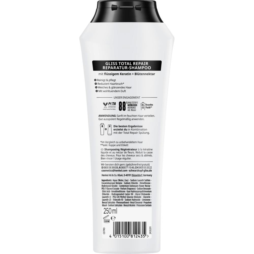 Schwarzkopf Glisker Total Repair Shampoo 250ml