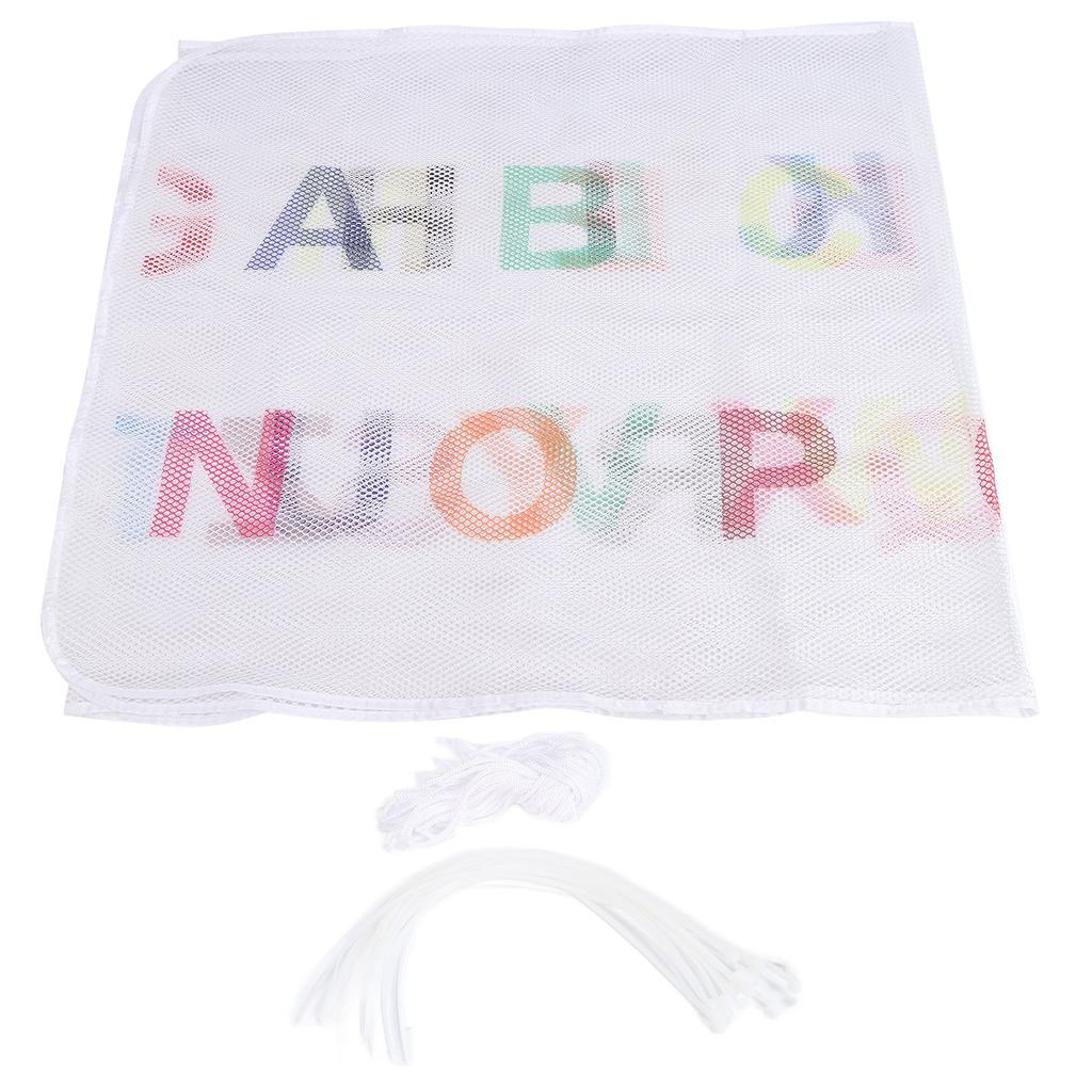 3 Meter Niedliches Muster Treppengitter Verdicktes Babysicherheitsnetz Masche für Balkon Zuhause InnenBuchstabentyp