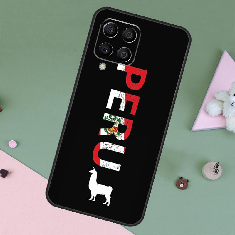 Peru Flag For Samsung Galaxy M20 M06 M16 M12 M13 M14 M15 M35 M55 M34 M54 M33 M53 M21 M31 M32 M52 Case