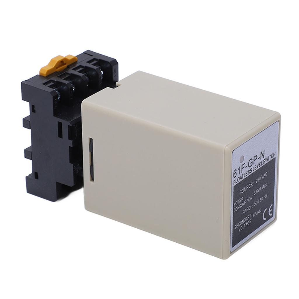 Niveau-Relais LED-Anzeige Lange Lebensdauer Flammenhemmendes PVC-Gehäuse Hochleistungs-Wasserstandregler