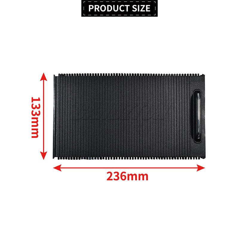 New Water Cup Holder Black Curtain 7591.7 7591.70 Car Center Console Armrest Storage Cover For Citroen Berlingo/Peugeot Partner