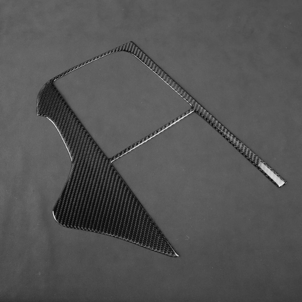 For Hyundai Elantra CN7 2021-2026 Carbon Fiber Central Control Gear Shift Frame Panel Cover Decorative Car Accessories Sticker
