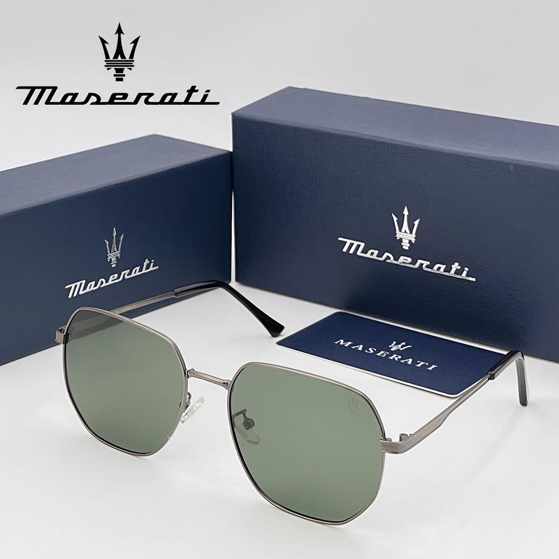 

MASERATI Sunglasses Stylish Square Polarized Sunglasses Driving Travel Glasses for Men Women UV400 Clear Vision 220492 No Case
