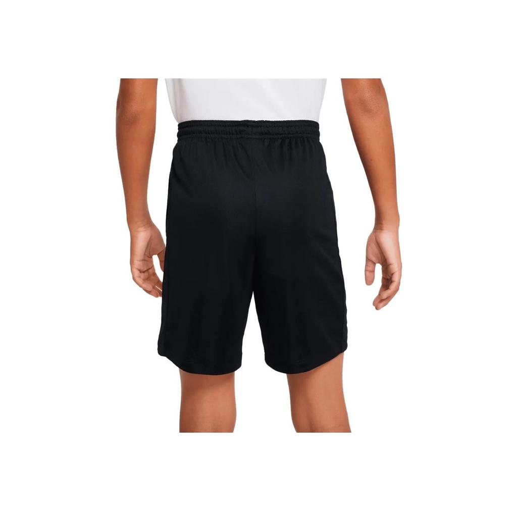 Nike Elastic Loose Solid Color Kids Shorts Kids Bottoms Black DX5416-010