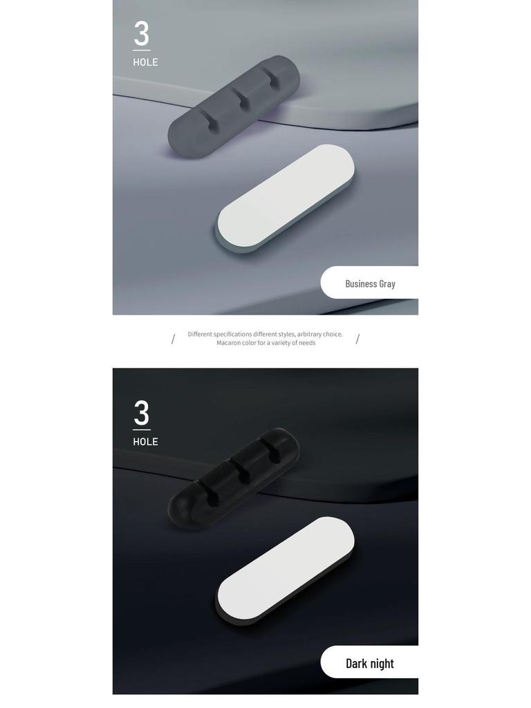 Self-Adhesive Desktop Cable Organizer and Protector for Charging, Mouse, and Earphone Wires