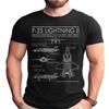 F-35A Lightning II Weißes Schema T-Shirt
