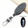 Leather Car Remote Key Case For Nissan Qashqai J10 J11 March Tiida Nv200 Leaf Kicks Cube X-Trail T32 T31 Navara Terra Fob Cover