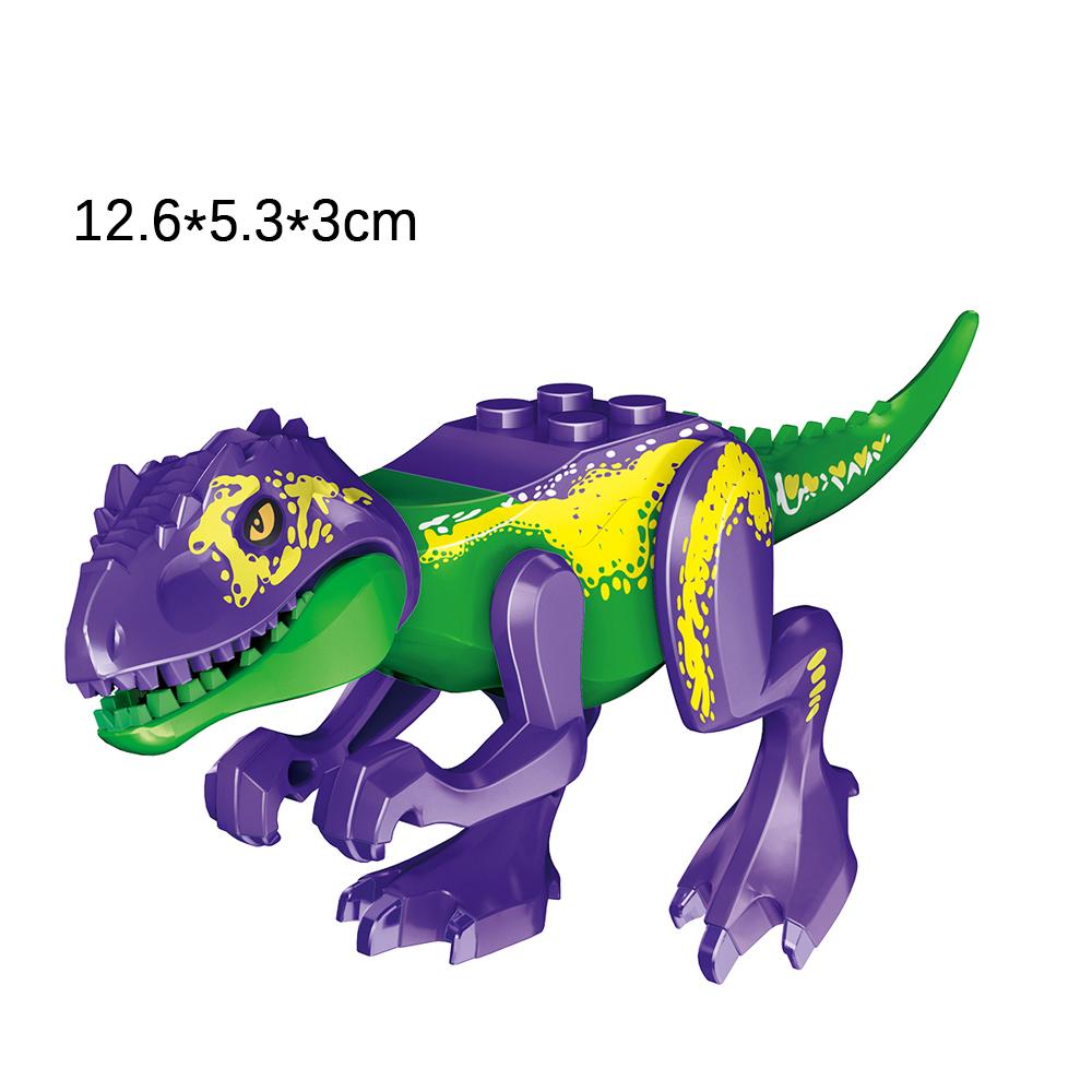 

Юрские динозавры Строительные блоки Индоминус Рекс Сделай сам Тираннозавр Фигурки Модели Детские игрушки Животные Рождественские подарки