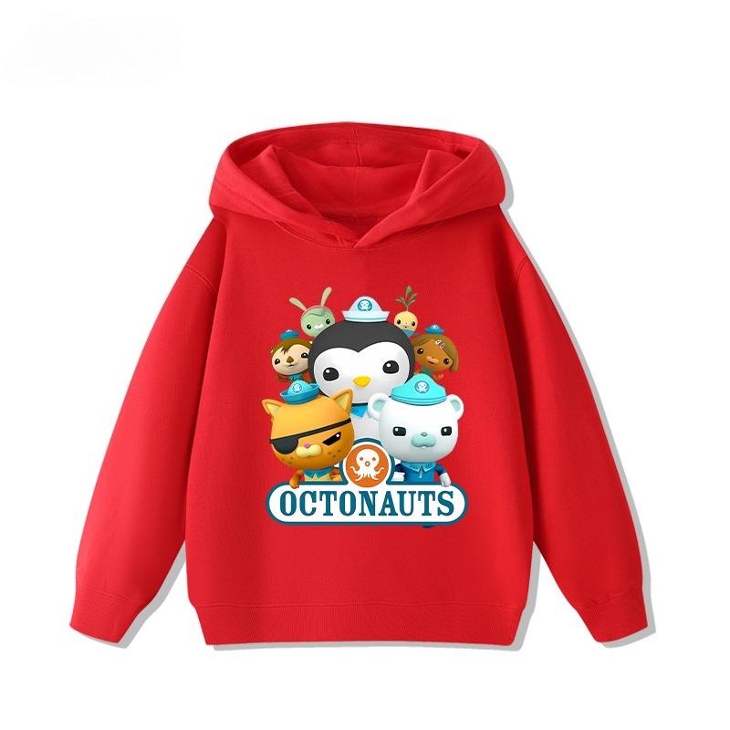 Children's Hooded Sweatshirt for Autumn and Winter Is Warm and Cute It's A Casual Children's Top