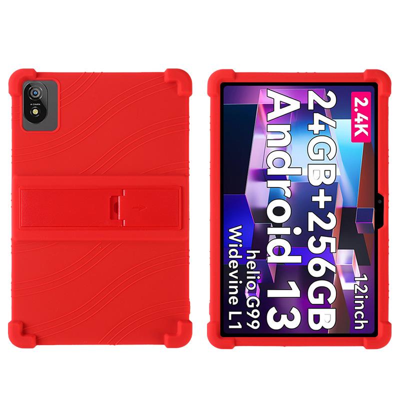 Blackview Tab 18 12" Προστατευτική Θήκη με Σταντ - Σιλικονούχο Κάλυμμα Αντικραδασμικό