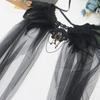 Gothic Feather Shrug Cape Shawl Shoulder Wrap Lace Collar Halloween Cosplay Costumes for Adults Women Scarf Top Gifts