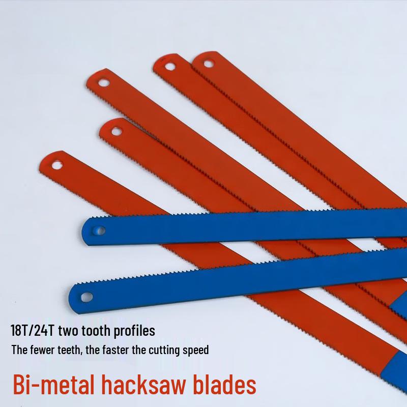Jun Ding Ying Steel Hacksaw Frame and Bi-metal Blade Set