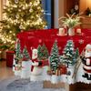 Weihnachtstischdecke, Santa Rentier Schneemann Wasserdichte Tischdecke, Heimladen Party Tisch Couchtisch Dekotuch